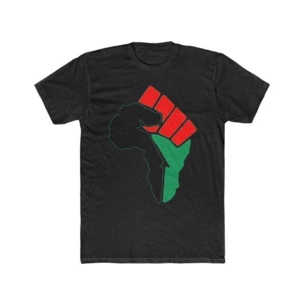 African Black Power Men's Cotton Crew Tee