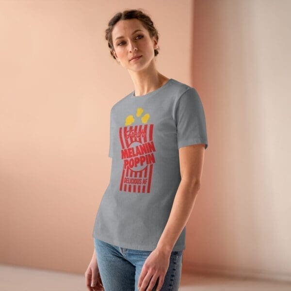 Fresh Melanin Poppin Women's Premium Tee - Image 12