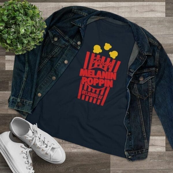Fresh Melanin Poppin Women's Premium Tee - Image 18