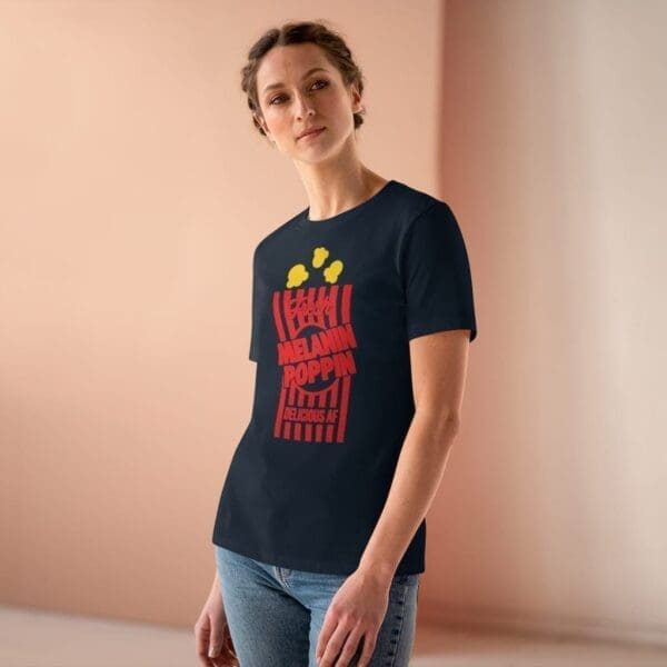 Fresh Melanin Poppin Women's Premium Tee - Image 20