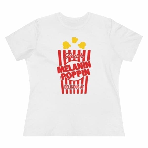 Fresh Melanin Poppin Women's Premium Tee - Image 5