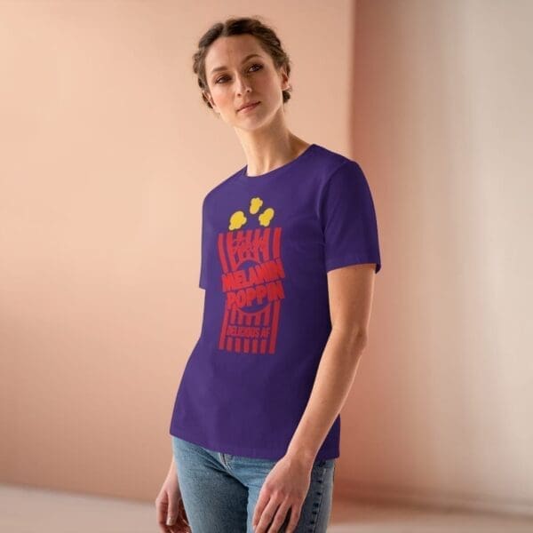 Fresh Melanin Poppin Women's Premium Tee - Image 24