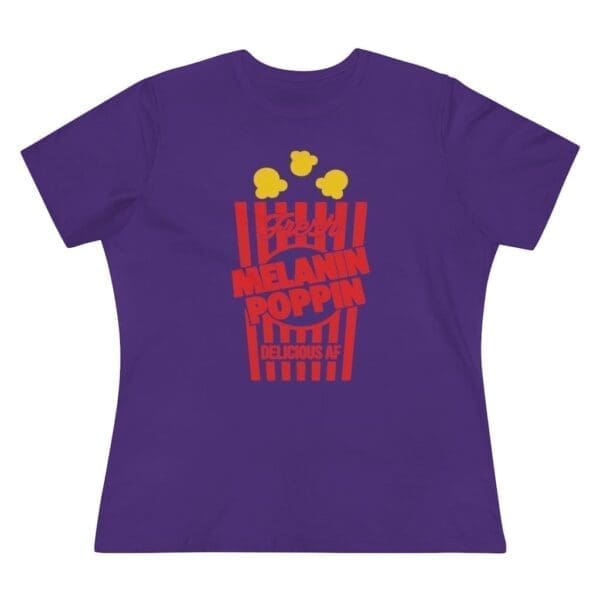 Fresh Melanin Poppin Women's Premium Tee - Image 21