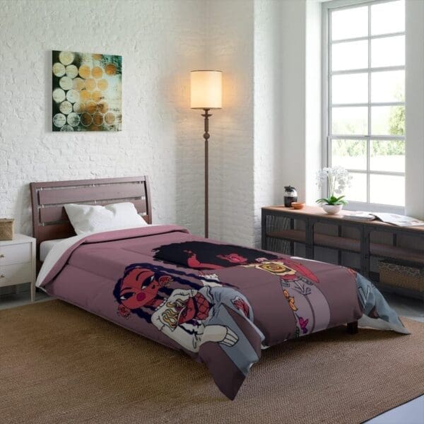 Black Girl Magic Comforter - Image 4