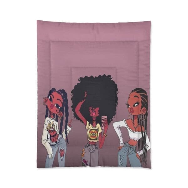 Black Girl Magic Comforter - Image 2