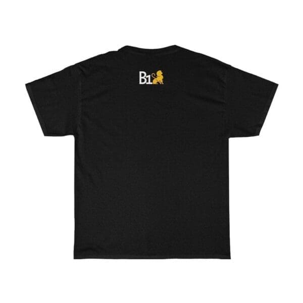 Black Fist Salute Unisex Heavy Cotton Tee - Image 2