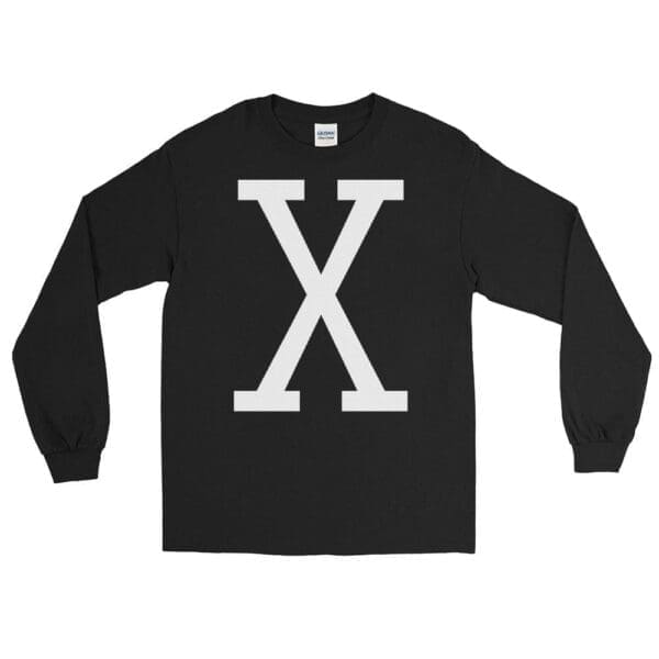 Malcolm X Retro Men’s Long Sleeve Shirt - Image 2
