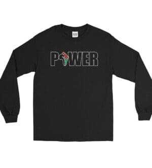 Black Power Unisex Long Sleeve Shirt