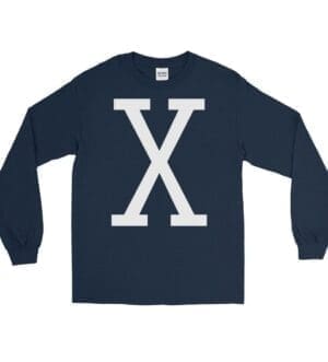 Malcolm X Retro Men’s Long Sleeve Shirt