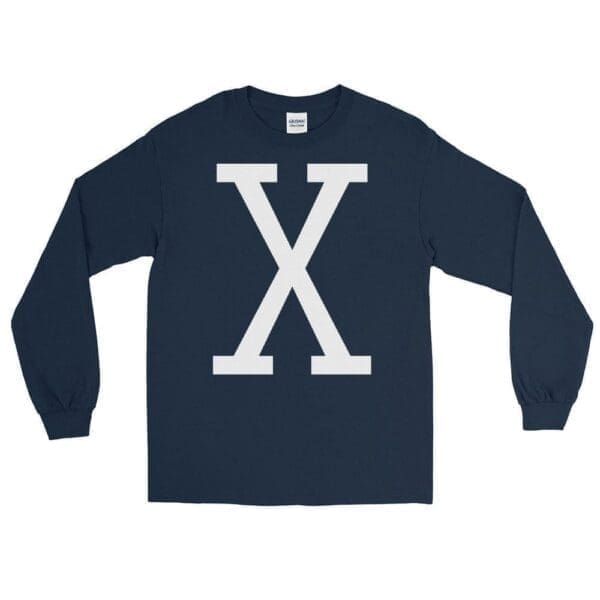 Malcolm X Retro Men’s Long Sleeve Shirt