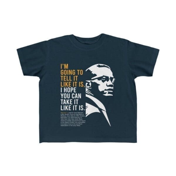 Malcolm X Kid's Tee - Image 2