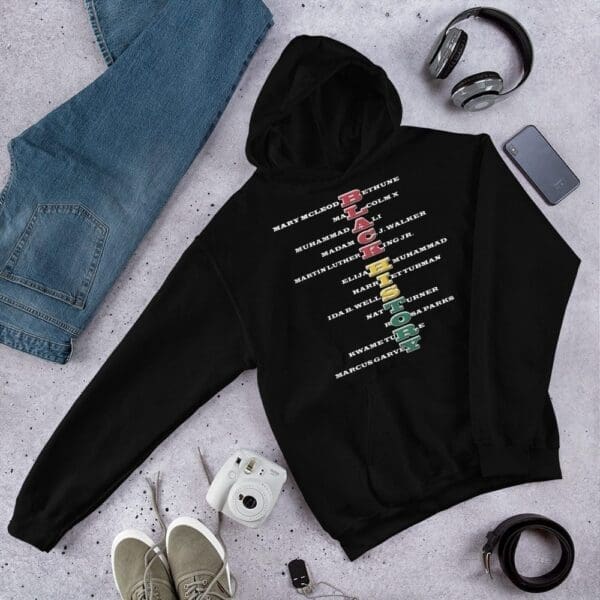 Black History Unisex Hoodie - Image 2