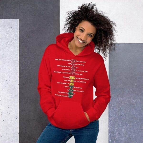 Black History Unisex Hoodie - Image 4