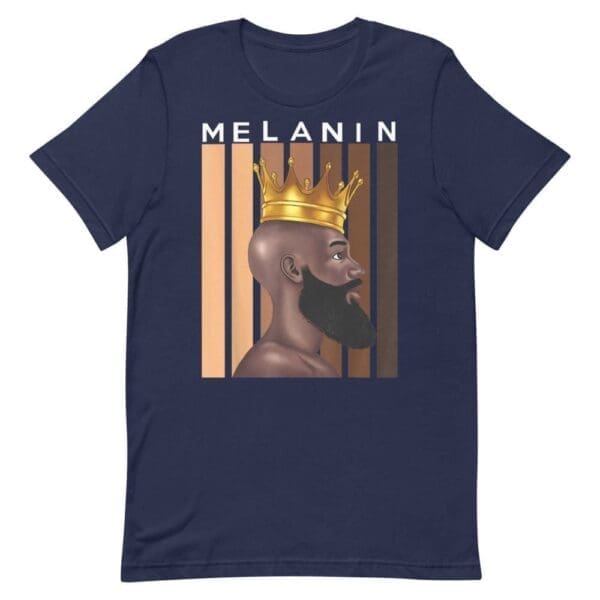 Black King Fathers Day Melanin Shirt - Image 4