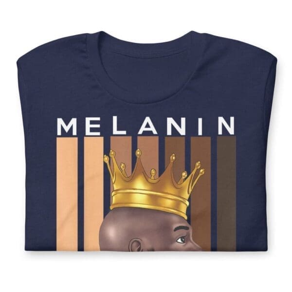 Black King Fathers Day Melanin Shirt - Image 6
