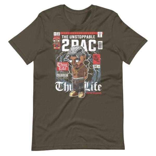 Tupac Shakur Hip Hop Shirt - Image 10