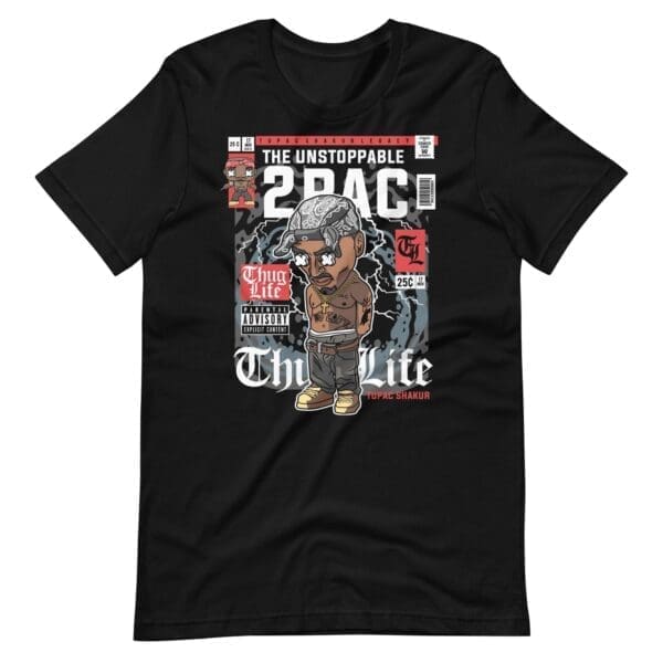 Tupac Shakur Hip Hop Shirt - Image 3