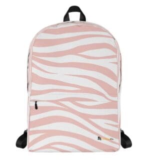 Zebra Print Backpack