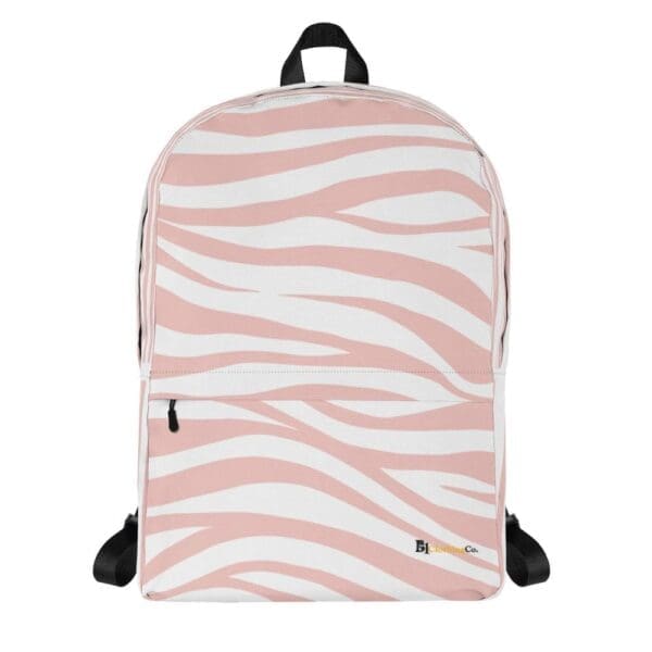 Zebra Print Backpack