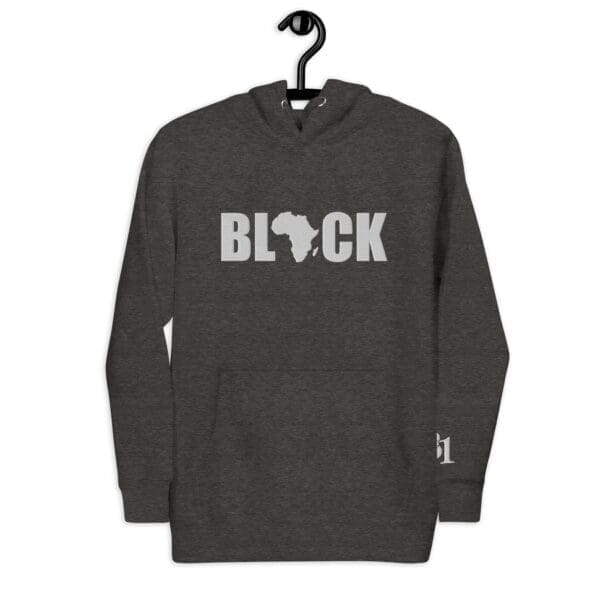 Black Power Embroidered Hoodie - Image 5