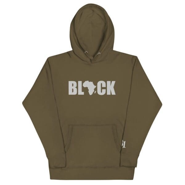 Black Power Embroidered Hoodie - Image 22