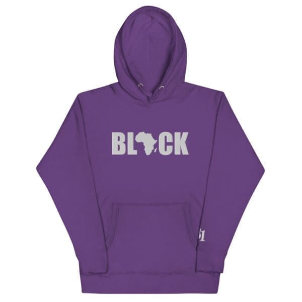 Black Power Embroidered Hoodie - Image 20