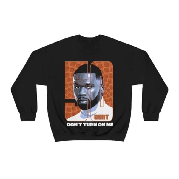 50 Cent Hip Hop Long Sleeve Shirt Crewneck Sweatshirt