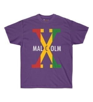 Malcolm X Black History Graphic Tees