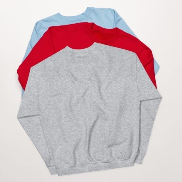 Rasta Claus Black Santa Crewneck Sweatshirt - Image 2