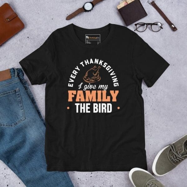 Thanksgiving Christmas Holiday Apparel Turkey Shirt - Image 2