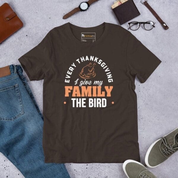 Thanksgiving Christmas Holiday Apparel Turkey Shirt - Image 5