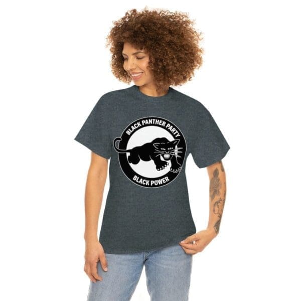 Black Panther Party Black History Mens Graphic Tee - Image 14