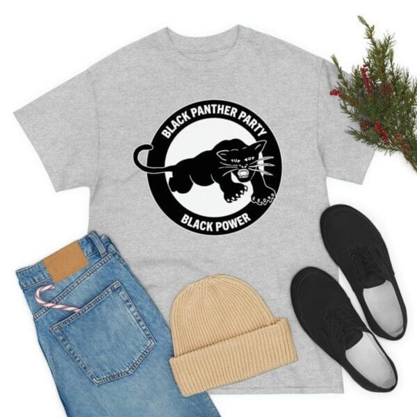 Black Panther Party Black History Mens Graphic Tee - Image 12