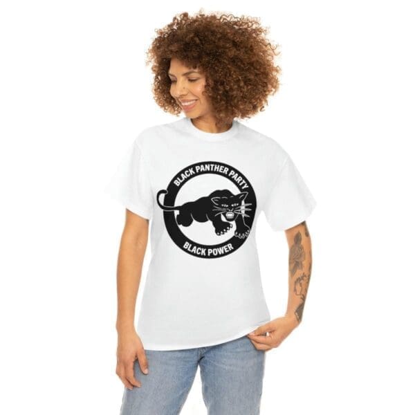 Black Panther Party Black History Mens Graphic Tee - Image 6