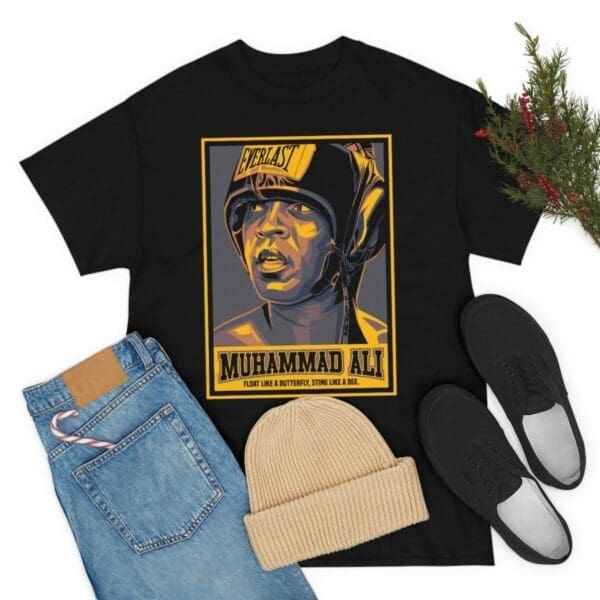 Muhammad Ali Graphic Tees Black History Shirt - Image 4