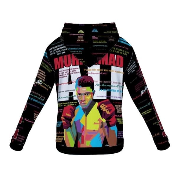 Muhammad Ali Black History Graphic Hoodie - Image 4