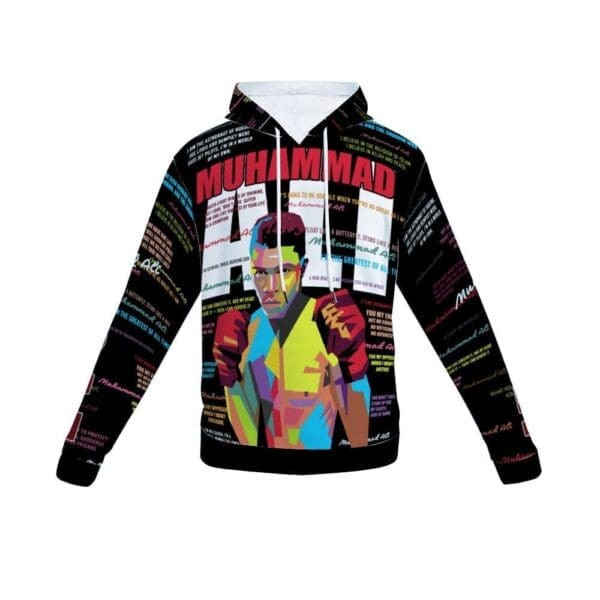 Muhammad Ali Black History Graphic Hoodie - Image 3