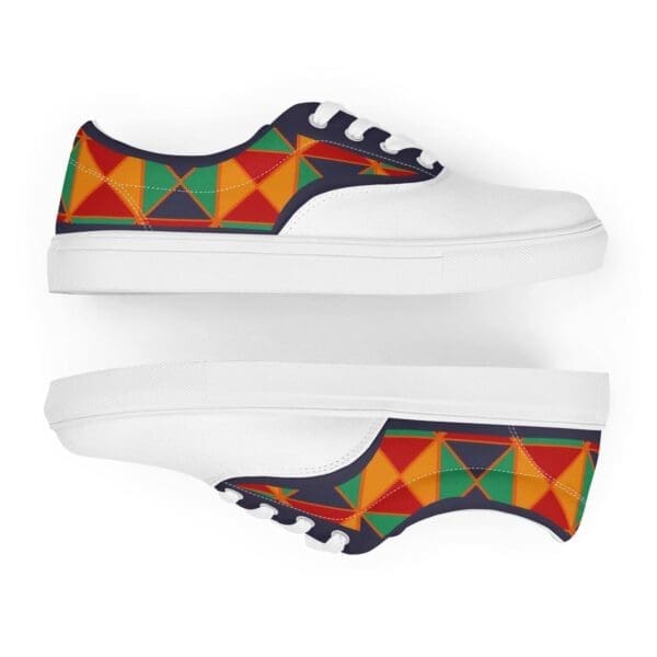 African Print Canvas shoes Womens Shoes - Image 8