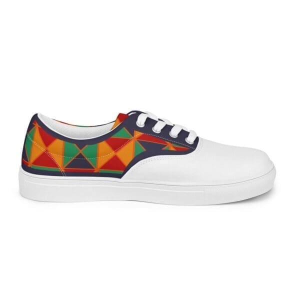 African Print Canvas shoes Womens Shoes - Image 9