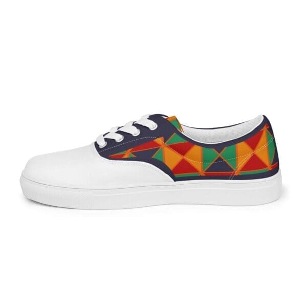 African Print Canvas shoes Womens Shoes - Image 10