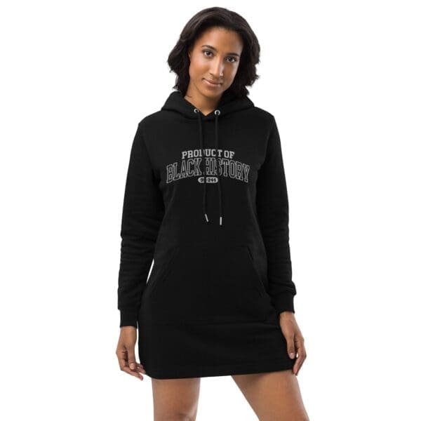 Black History Graphic Hoodie Hoodie dress - Image 3