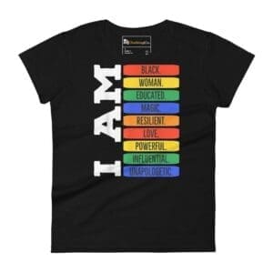 Black Woman Gift for Her Graphic Tees