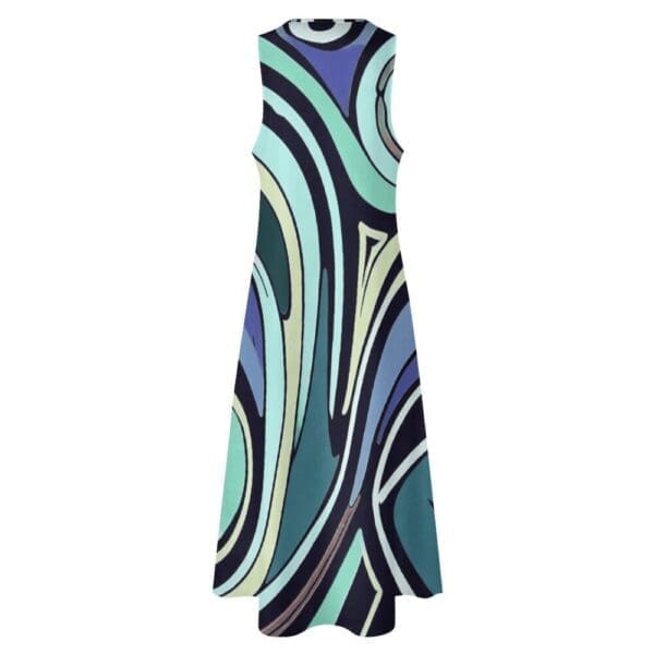 Elegant and Stylish Abstract Print Women's Dress