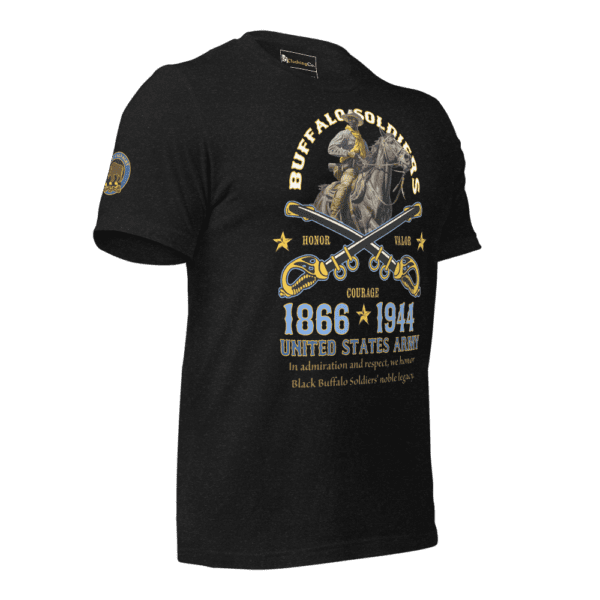 Buffalo Soldiers Unisex T-Shirt - Front View