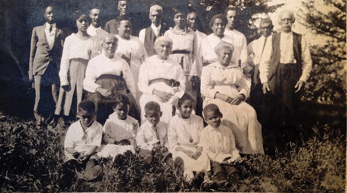 The McWorter family convened for a significant family reunion at New Philadelphia during the 1910s.