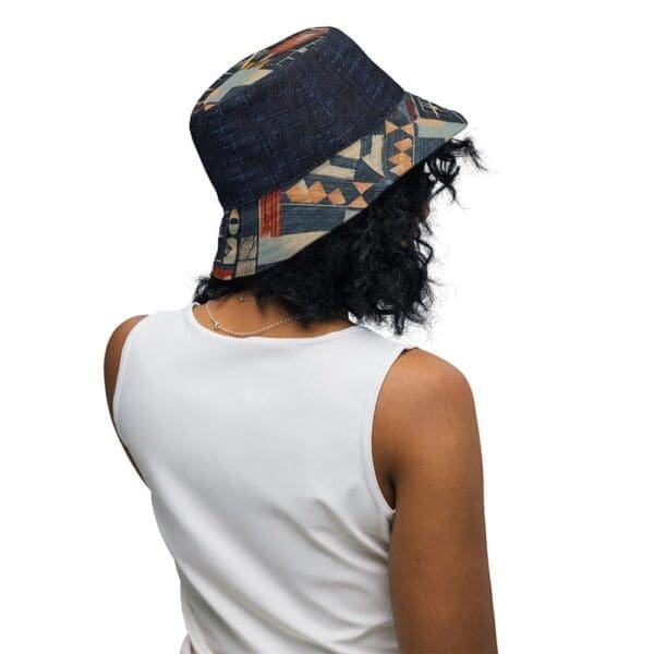 Retro Patchwork Hat for Fashion Enthusiasts