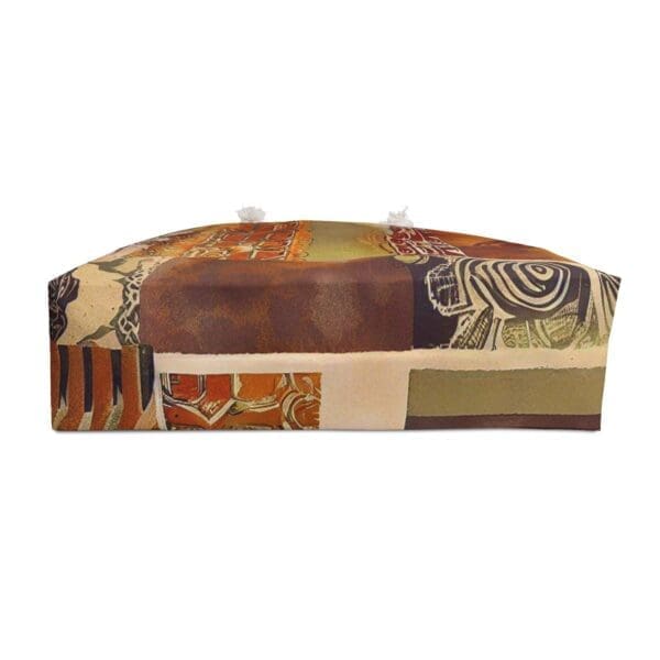 Personalized Travel Bag with Vibrant African Patterns