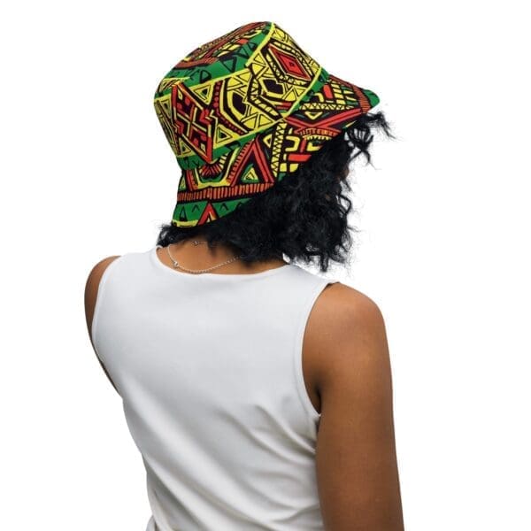 Reversible Pan African Bucket Hat