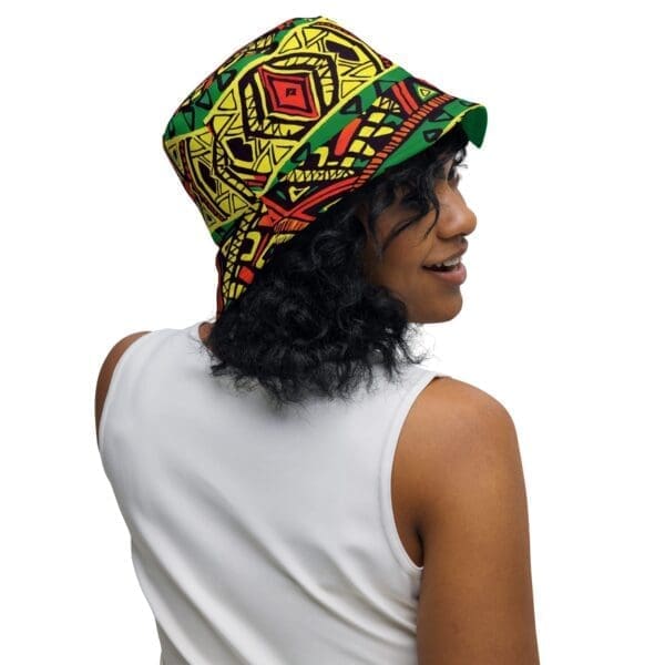 Reversible Pan African Bucket Hat