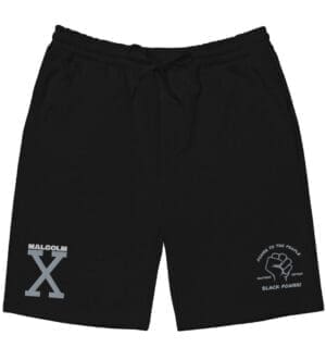 Malcolm X Men's Fleece Shorts